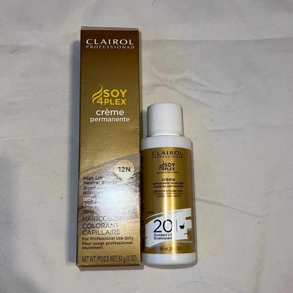 Hair Clairol 12n High Lift Neutral Blonde Permanent Hair Color And